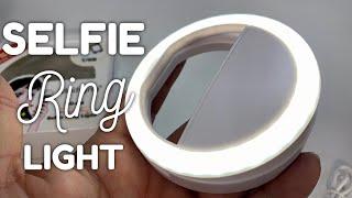 LED Clip-On Selfie Ring Light for Smartphones Review