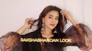 Rakshabandhan Makeup Under 10 Mins | Easy Reverse Winged Liner | Michu