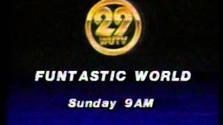 WUTV Funtastic World of Hanna Barbera and Smurfs 1987