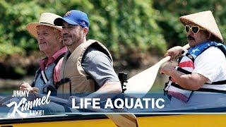 Bill Murray, Jimmy Kimmel & Guillermo’s Dirty Canoe Ride in Brooklyn