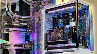 LIANLI O11D XL Clear WaterCoolde Build