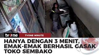 Emak- emak Terekam Cctv Lakukan Aksi Pencurian | tvOne Minute