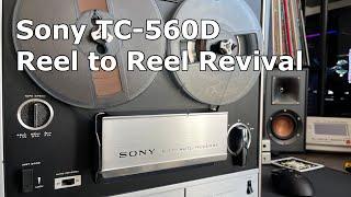 Sony TC-560D Reel to Reel Revival | Vintage Hifi Revival