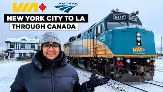 Amtrak And Via Rail Vacation NYC To LA