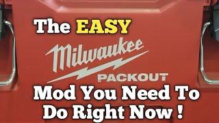 The Easy Milwaukee Packout Modification You Need To Do Right Now!