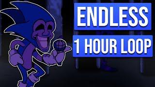 Friday Night Funkin' VS. Sonic.exe - Endless | BOTPLAY | 1 hour loop