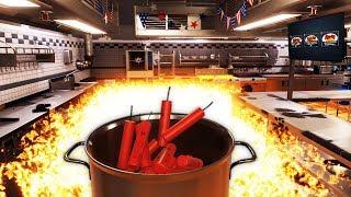 I'm a Lunatic Chef That Cooks Food Using Explosives - Cooking Simulator Update
