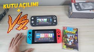 Nintendo Switch VS Lite! Kutu Açılımı + Detaylı Kıyaslama!