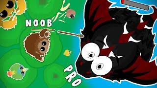 NOOB HUNTS KING DRAGONS in MOPE.IO