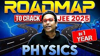 JEE 2025: Complete PHYSICS Roadmap to Crack IIT-JEE in 1 Year 