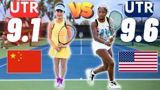 Top CHINA 14yr old vs Top USA 14 yr old!