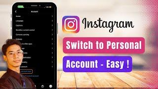 How to Switch Back to Personal Account on Instagram !