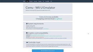 Download Cemu 2.4 Emulator Latest Version | Quick Setup Guide 2025