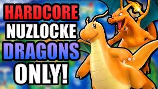 Pokémon FireRed Hardcore Nuzlocke - Dragons Only! (No items, no overleveling)