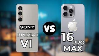 iPhone 16 Pro Max Vs Sony Xperia 1 VI - Comparison! | Sony Xperia 1 Vi | iPhone 16 Pro Max