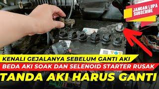 Tanda Aki Mobil Soak dan Wajib ganti aki baru