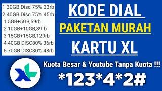 Kode Dial Paketan Murah Kartu XL Terbaru 2022