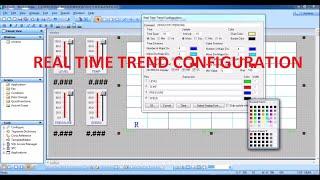 REAL TIME TREND CONFIGURATION IN INTOUCH SCADA SOFTWARE TUTORIAL PART:15