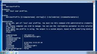 Use PowerShell & WMI to Manage User Profiles