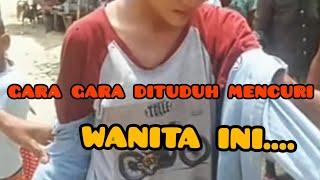 #LAGIVIRAL gara gara dituduh mencuri wanita ini mau di telanjangi#shorts