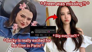 (FreenBeck) Freen was missing and Becky was getting ready to go abroad?!