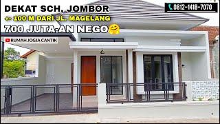 RUMAH DIJUAL JOGJA DEKAT RSUD SLEMAN, SCH, DENGGUNG, JOMBOR HANYA 700 JUTA-AN  CANTIK MODERN