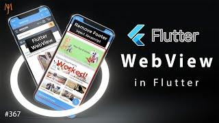 Flutter Tutorial - WebView App | The Right Way | 1/3 Load URL, HTML, Javascript - Android, iOS