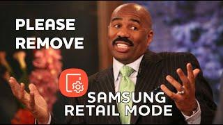 How to disable Retail mode in Samsung Galaxy S23, S22, Z Fold 4 and other Live Demo Unit models
