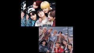 BTS Vs TXT which is your favourite k-pop comment below 