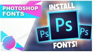 How to download and install Fonts in Photoshop cc easily | GFX COMET