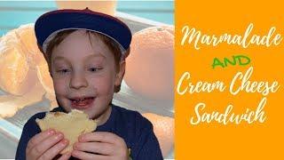 How to Make an Orange Marmalade Sandwich  - Kid Version
