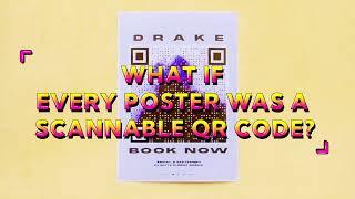 Make every poster a scannable QR code with QR Fox.