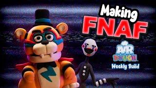 How To Make Freddy From Five Nights At Freddy's With Air Dough Air Dry Clay - Weekly Tutorial