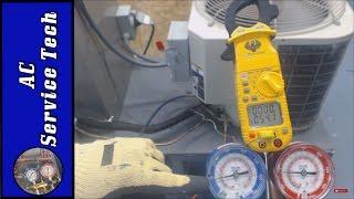 Refrigerant Charging: What it looks like to have a Bad TXV Compared to just a Low Charge!