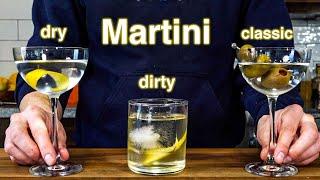 How To Make A Great Martini at Home