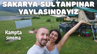 Sultanpınar Yaylasında Kamp || Sakarya'da Karadeniz İklimini Yaşadık