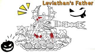 Cara Menggambar Tank Leviathan Father | Homeanimations Tank