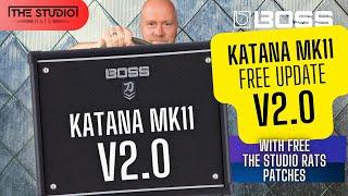 Boss Katana Mk2 V2.0 Free Update / Free Patches