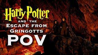 Harry Potter and the Escape From Gringotts Full Ride POV HD | Universal Studios