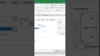 Vertically Center Align in Excel