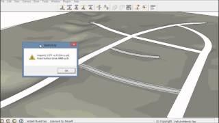 SketchUp Instant Road Nui Plugin #1 - Vali Architects