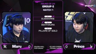 [2020 GSL S2] Ro.24 Group E Match1 Maru vs Prince