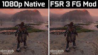 Horizon Forbidden West - GTX 1650 - AMD FSR 3 Frame Generation Mod