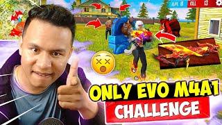 Only Evo Lvl 7 Fully Upgraded M4A1 Challenge in Garena Free Fire  Tonde Gamer