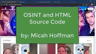 10 Minute Tip: Certificates: OSINT and HTML Source Code