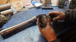 газовая горелка для плавки дюрали и бронзы / gas burner for melting duralumin and bronze