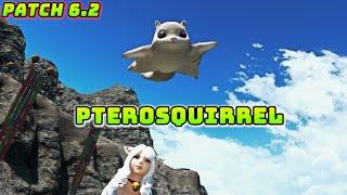 FFXIV: Pterosquirrel Minion - Faux Hollows