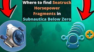 Where to get the Seatruck Horsepower Upgrade in Subnautica Below Zero