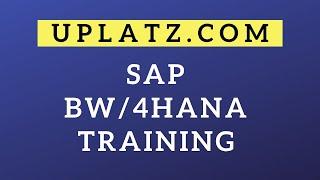 SAP BW/4HANA Training & Certification | SAP BW/4HANA – Overview | SAP BW/4HANA Tutorial | Uplatz