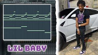 Making HARD Beats For Lil Baby | FL Studio Tutorial